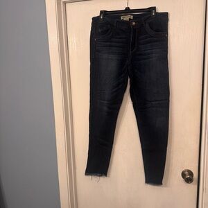 Democracy Freedom Ankle Skimmer Jeans | Size 12 | Dark Wash